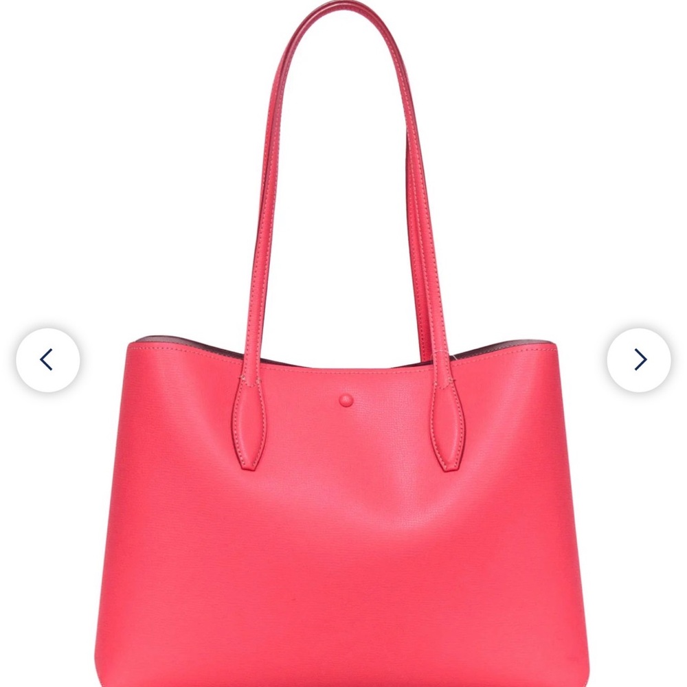 Kate Spade Coral Pink Tote - Picture 2 of 4
